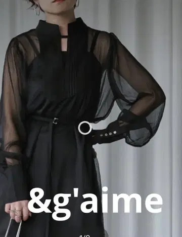 &g'aime 앙제무 시어 모드 원피스