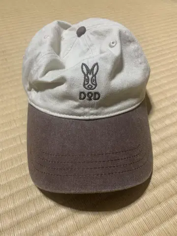 DOD 야구 모자 화이트/브라운