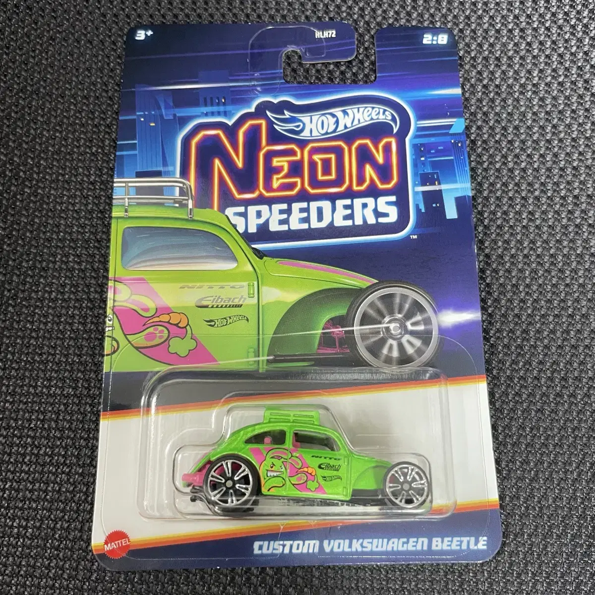 Hotwheels Neon Speeders Custom Volkswagen Beetle