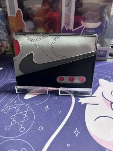 Nike 카드 케이스 실버 블랙 레드