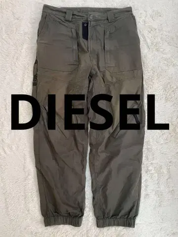 DI-ESSL HQ-978 카고 팬츠 올리브 그린