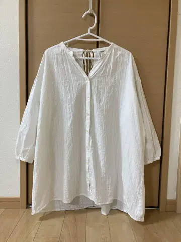 사만사 모스모스 백 끈 블라우스 셔츠