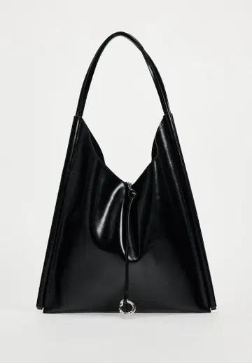 거의 새상품 자라 FLAT LEATHER SHOPPER BAG