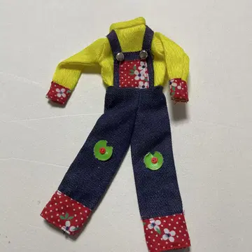 리카짱 옷 갈아입기 구 타카라 의류 오버롤 쇼와 레트로