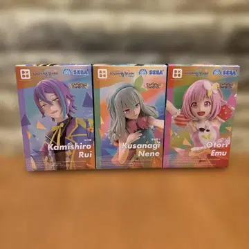 프로세카 피규어 3종