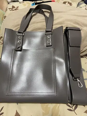 MEDI STORE 2way 스퀘어 토트백 그레이