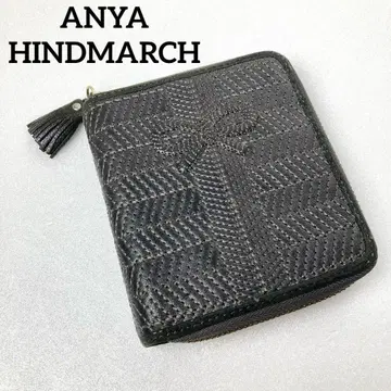 ANYA HINDMARCH 안야 힌드마치  두겹 지갑  태슬