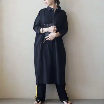 데라베 저지 폴로 원피스 S