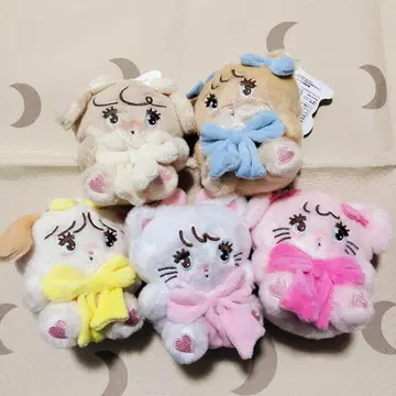 mikko characters 안아주는 리본 마스코트 컴프 세트