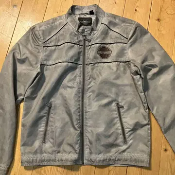 HARLEY-DAVIDSON 그레이 나일론 자켓