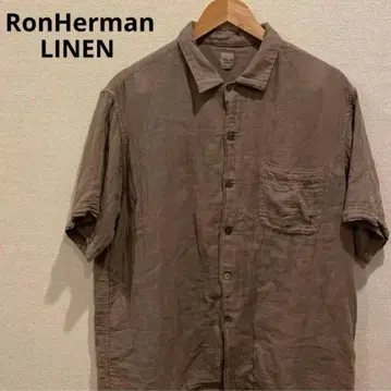 Ron Herman Linen 론 헤르만 린넨 반팔 셔츠