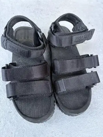 SHAKA SHIPS 스포츠 샌들 블랙 24cm