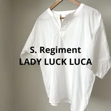 S. Regiment LADY LUCK LUCA 밴드 카라 셔츠
