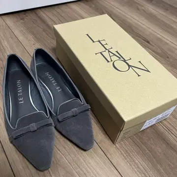 LE TALON 프렌치 리본 오페라 플랫 22cm