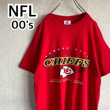 00s NFL 캔자스시티 치프스 로고 티셔츠 테일러 스위프트