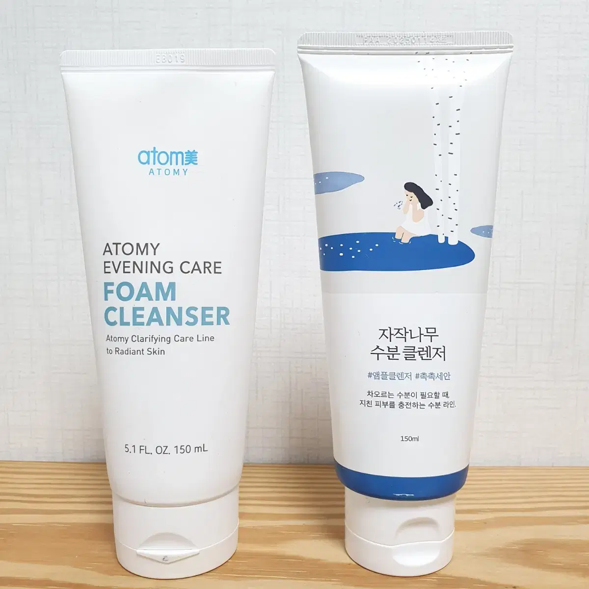 Two foam cleansers for 10,000 won - Atomy + Birch Sap Moisture Cleanser