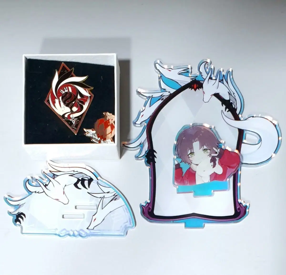Eternal 7th Day City Young7 Youngchil Viateen Badge, Acrylic Set
