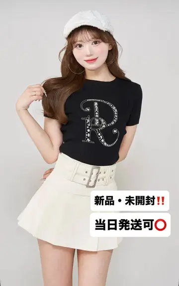 다리치 DR 비쥬 리브 니트 탑