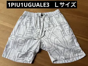 1PIU1UGUALE3 릴랙스 숏 팬츠 화이트