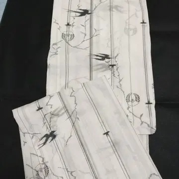 여름용 코몬 *제비 패턴* 화학 섬유 손바느질 *새상품급