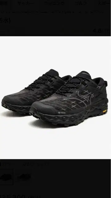 mizuno 미즈노 방수 신발 WAVE MUJIN LS GTX 고어텍스