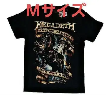 밴딩 티셔츠 MEGADETH 메가데스 M 사이즈
