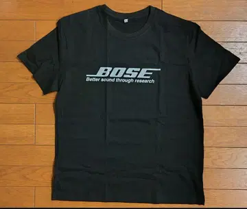 BOSE 블랙 티셔츠 XL 기업 콜라보.
