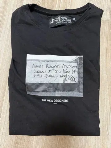 THE NEW DESIGNERS (더 뉴 디자이너즈) 백 프린트 티셔츠