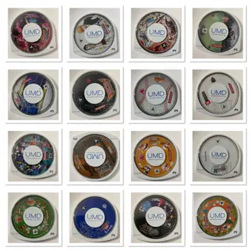 PSP UMD 게임 32장 세트 덤으로 본체 포함