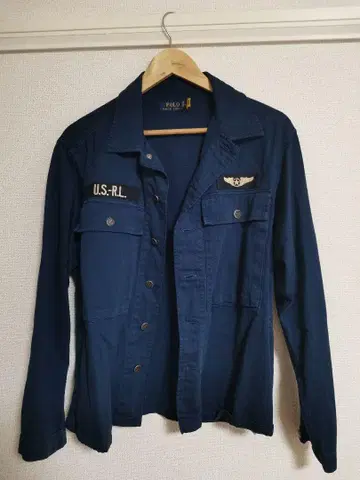 POLO U.S.R.L. 네이비 밀리터리 자켓