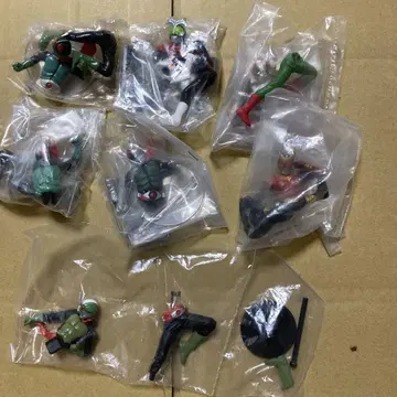 HG 가면라이더 라이더 킥 피규어 8종 세트