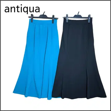 2장 세트 antiqua 맥시 길이 머메이드 롱 스커트 조젯