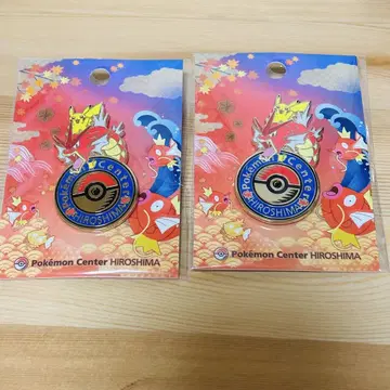 포켓몬 센터 히로시마 로고 핀즈 2개 세트