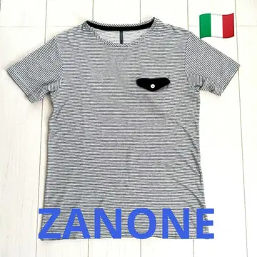 가격 인하 [새상품급 레어템] 자노네 ZANONE 크루넥 보더 티셔츠