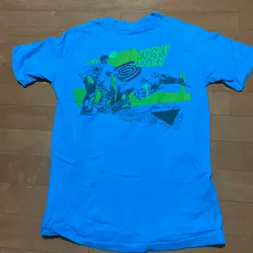 USA제 80s Ocean Pacific 스케이터 티셔츠 1988년 제작