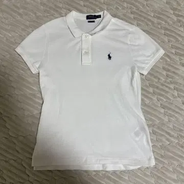 피케 셔츠 랄프 로렌 화이트