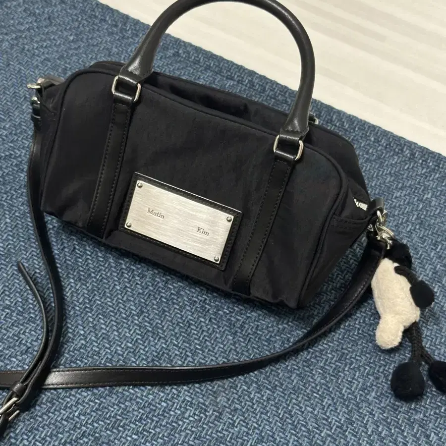【Matin Kim】 SPORTY TOTE BAG IN BLACK ★追跡可 MATIN KIM SPORTY TOTE BAG IN BLACK スポーティ トートバッグ