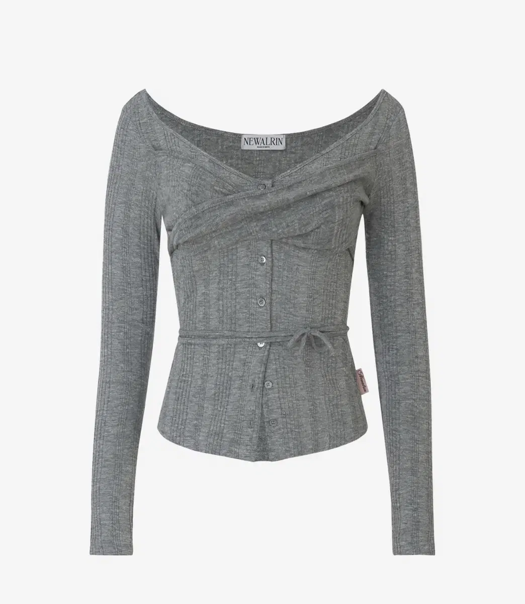 Newalrin Rosie Button Top Twist Cardigan