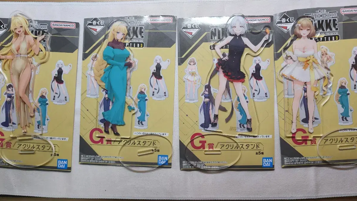 NIKKE Lottery Anis Rupee Rapunzel Drake Acrylic