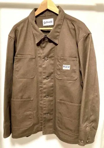 Schott 샷 브라운 자켓 XL