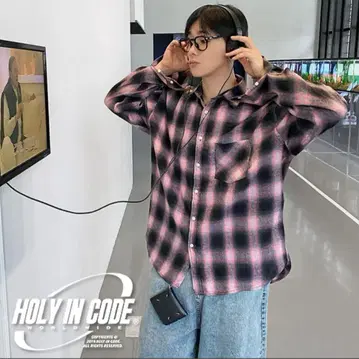 체크 셔츠