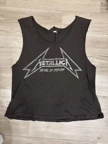 Metallica 탱크탑 블랙