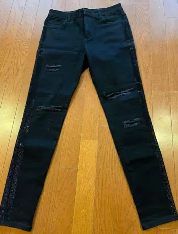 GVAPI 스키니 데님 블랙 30