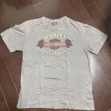 HARLEY-DAVIDSON 그레이 티셔츠