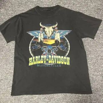 90s HARLEY-DAVIDSON 버팔로 이글 티셔츠
