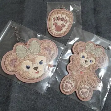 디즈니 셰리 메이 와펜 배지 세트 키링