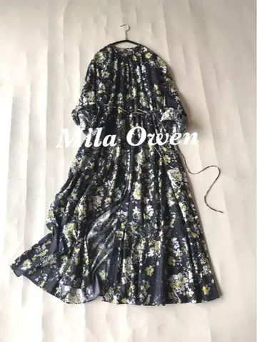 미라 오웬 MilaOwen 코튼 100% 롱 맥시 길이 원피스