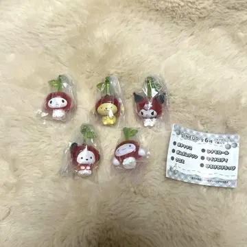 산리오 나카요시 사쿠라 체리 스윙 5종 세트