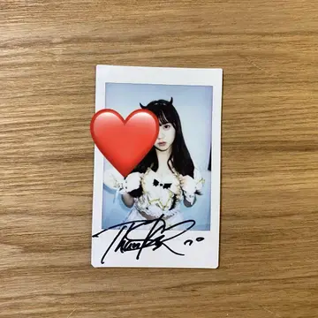 나카가와 코코로 친필 사인 폴라로이드