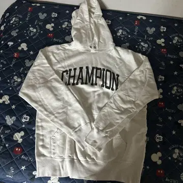 챔피온 화이트 후드티